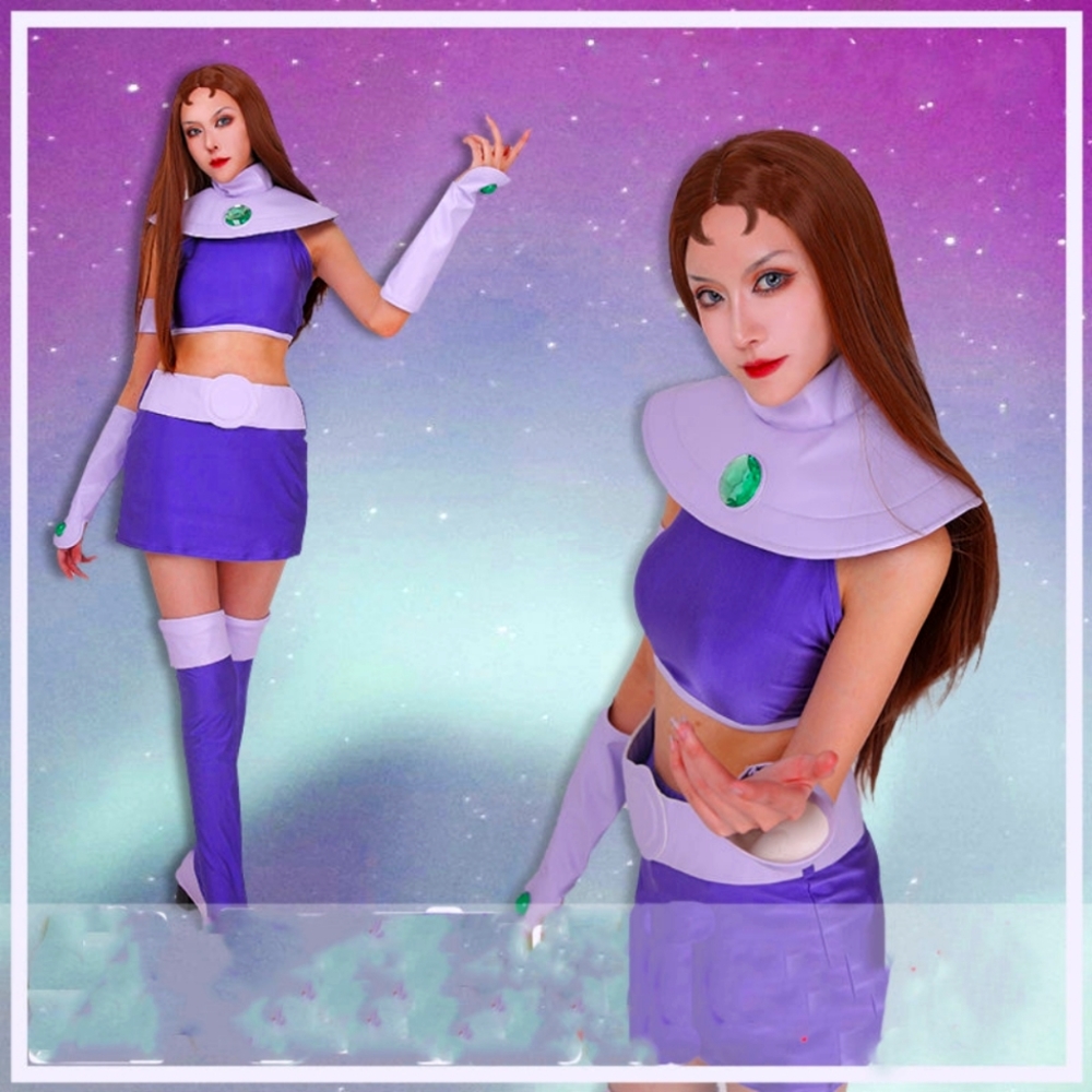Teen Titans Starfire Costume, Women Large